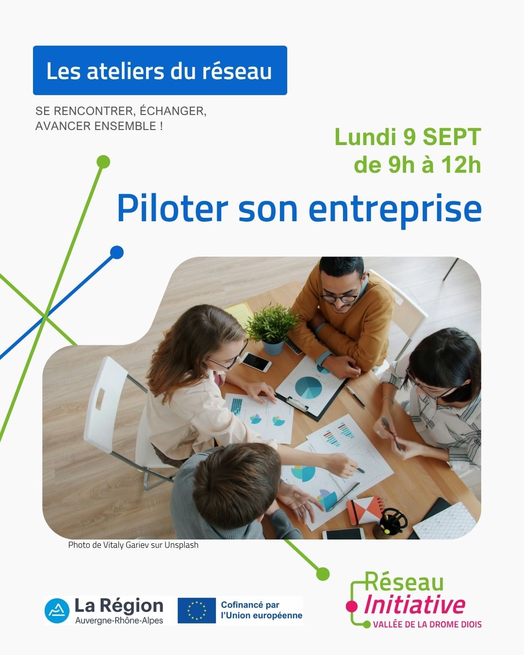 flyer atelier piloter son entreprise